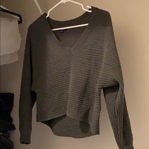 Crop sweater